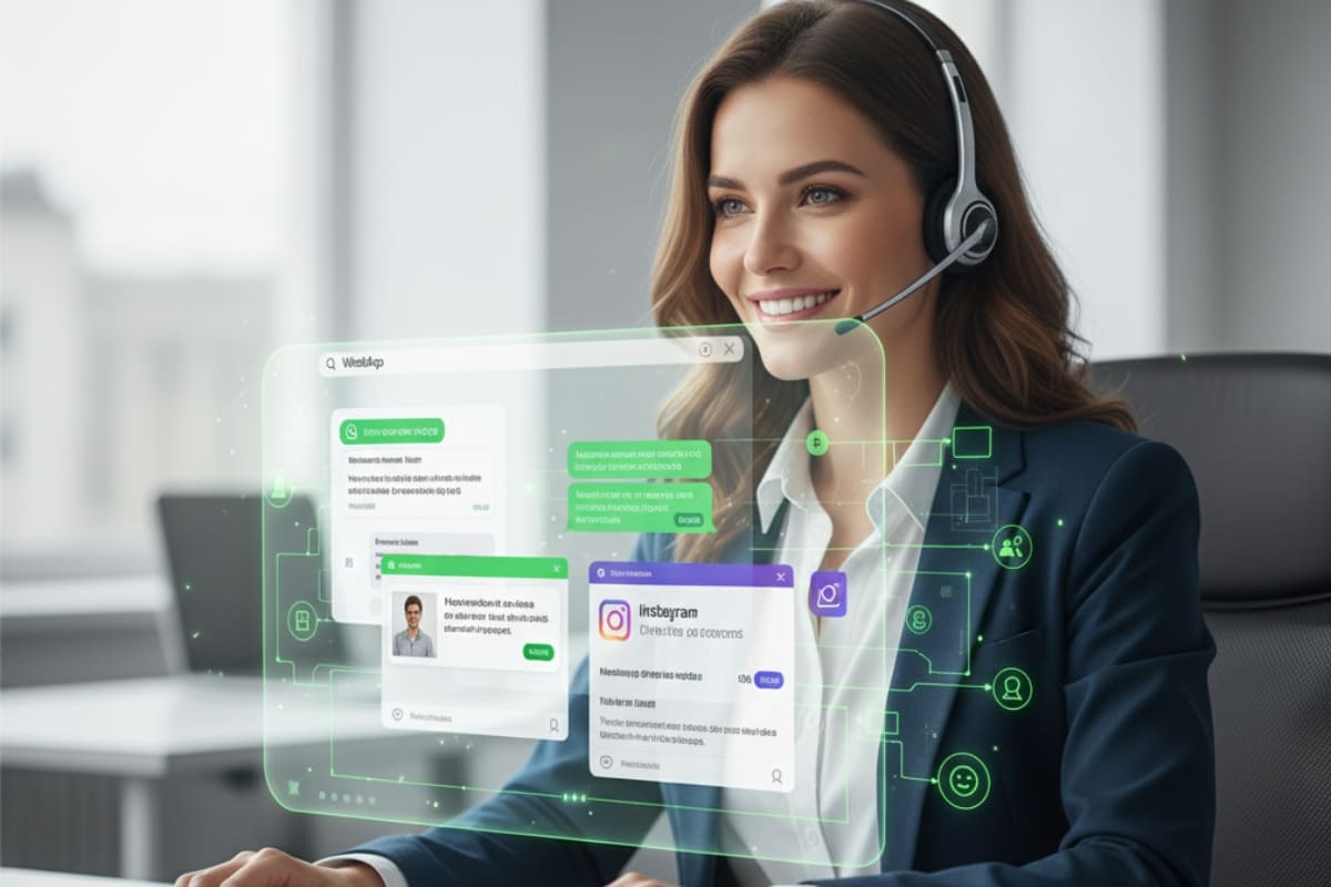 Ilustração de automação trabalhando 24h